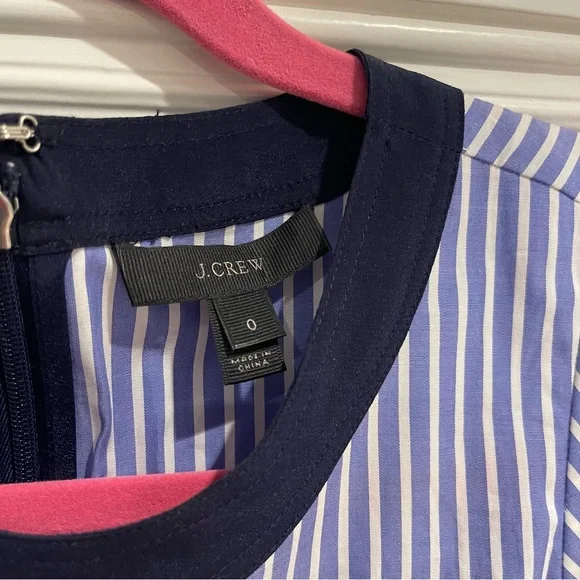 J.Crew Striped Peplum Tank Top size0 - Picture 4 of 11